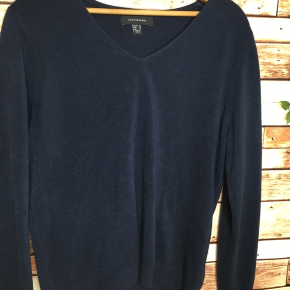 Atmosphere V Neck Women’s Basic Casual Long Sleeve - Picture 8 of 8